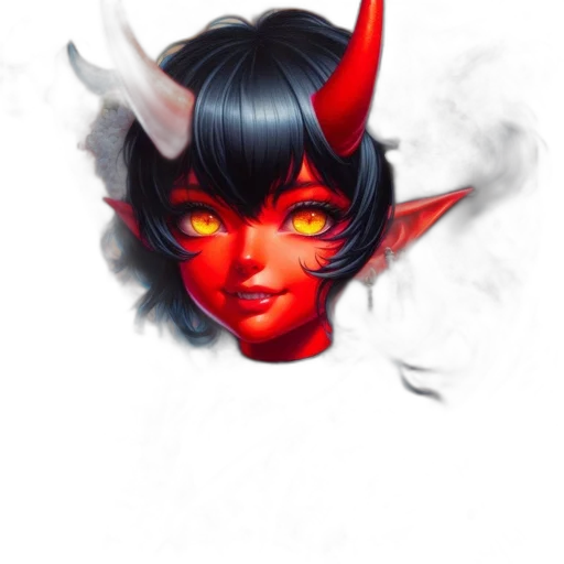 mask, face, dragon, staff transparent PNG cut-out