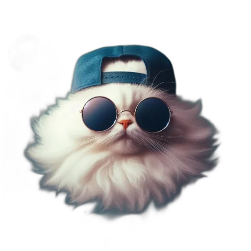 hat, animal, face, creature transparent PNG cut-out