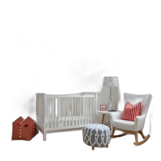 furniture, 3d render, photorealistic, concept art transparent PNG cut-out