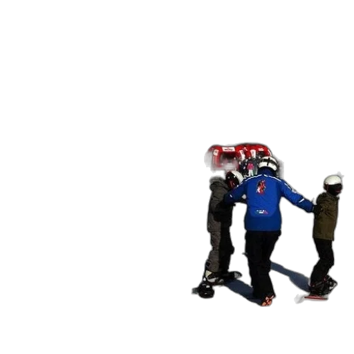 robot, jacket, staff, mask transparent PNG cut-out