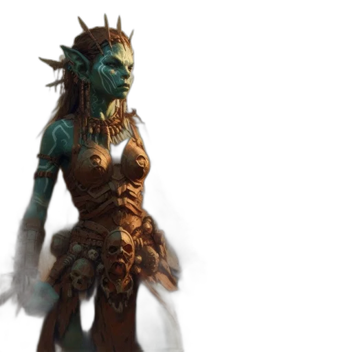 concept art, fantasy art, 3d render, photorealistic transparent PNG cut-out