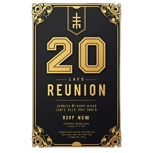 poster, gold, black, color transparent PNG cut-out