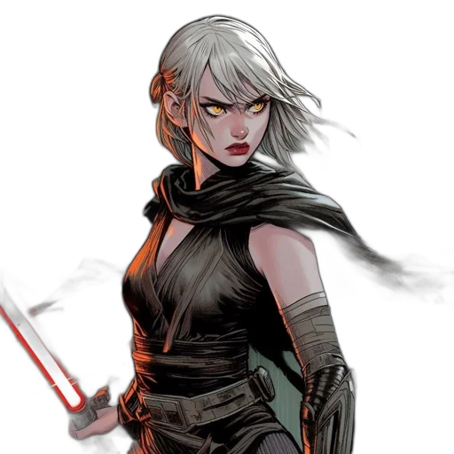 staff, sword, comic book art, concept art transparent PNG cut-out