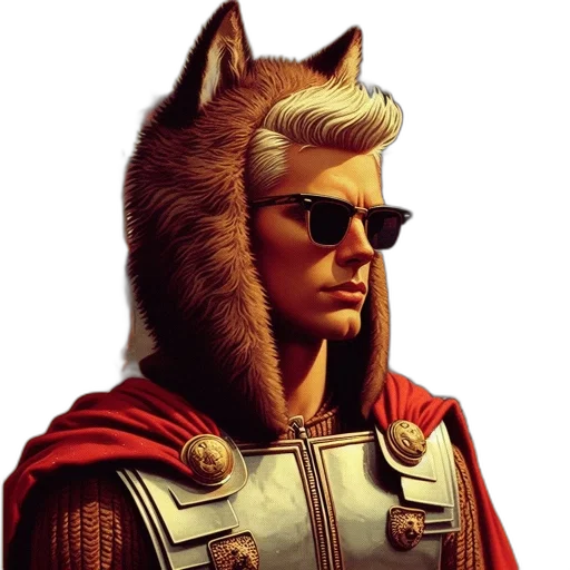 jacket, animal, mask, face transparent PNG cut-out