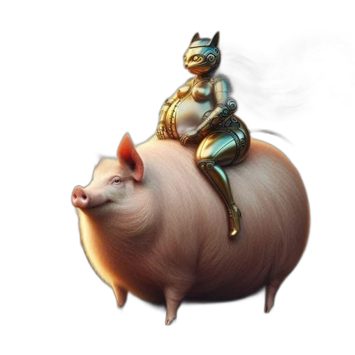 animal, concept art, fantasy art, 3d render transparent PNG cut-out