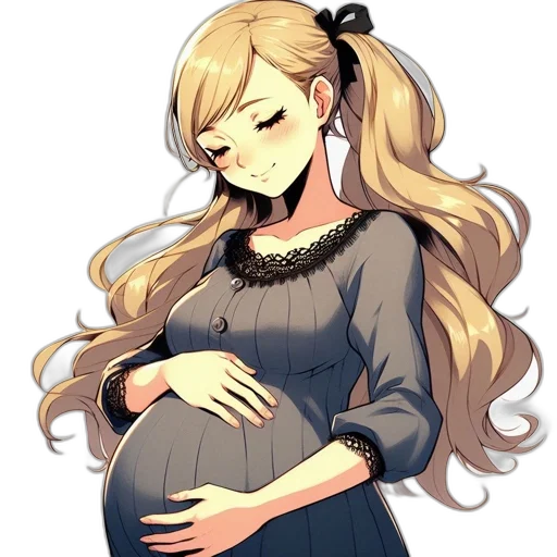 dress, pixel art, concept art, anime transparent PNG cut-out
