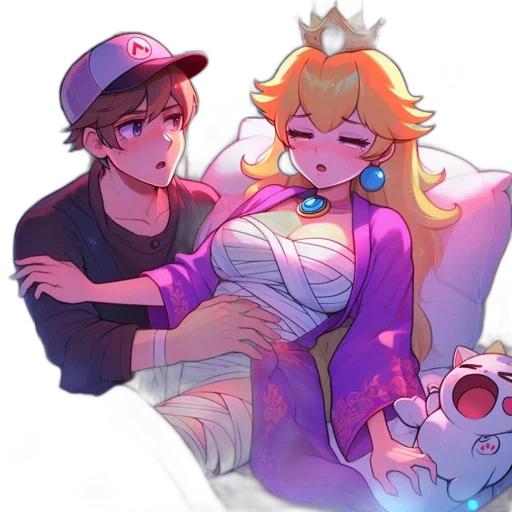 crown, hat, vaporwave, watercolor transparent PNG cut-out