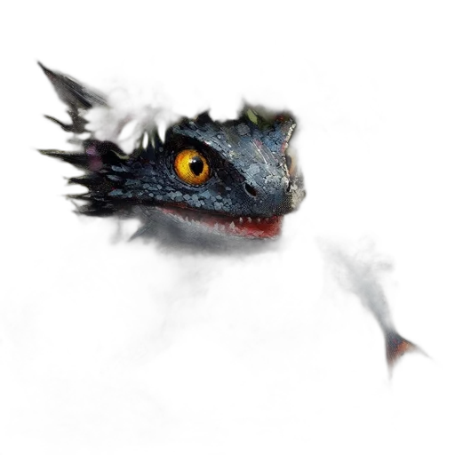 dragon, creature, animal, mask transparent PNG cut-out