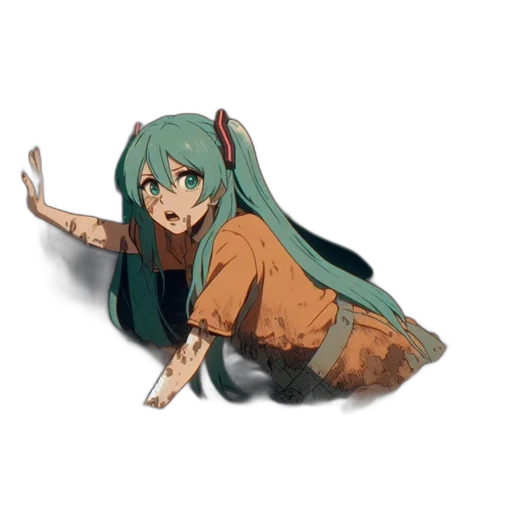 creature, animal, staff, weapon transparent PNG cut-out