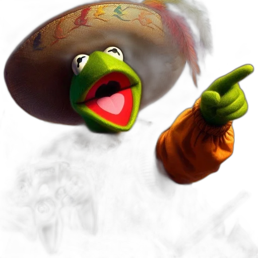 hat, staff, mask, face transparent PNG cut-out