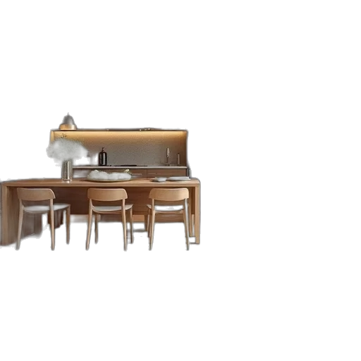 furniture, 3d render, photorealistic, concept art transparent PNG cut-out