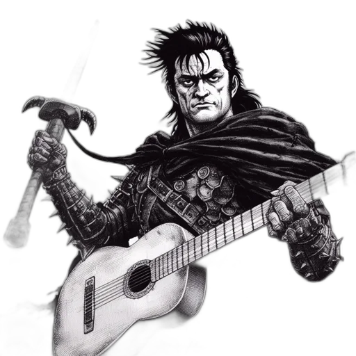 weapon, creature, animal, comic book art transparent PNG cut-out