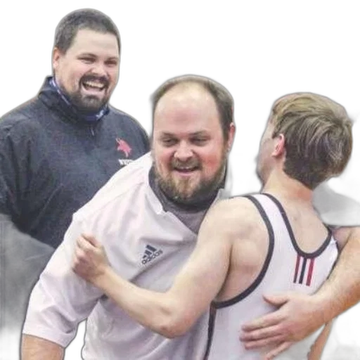 three, men, gym, two transparent PNG cut-out