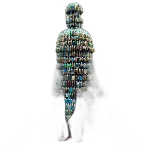 jacket, bottle, robot, dress transparent PNG cut-out