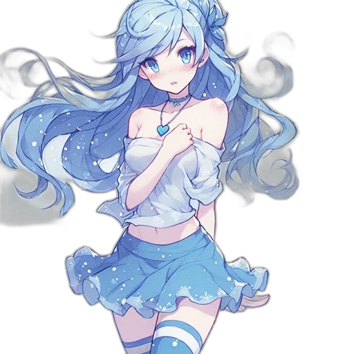 dress, staff, flower, sword transparent PNG cut-out
