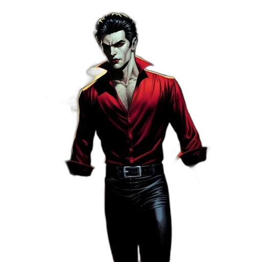 jacket, comic book art, concept art, cartoon transparent PNG cut-out