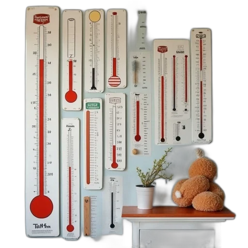 staff, thermometer, thermosphere, word transparent PNG cut-out