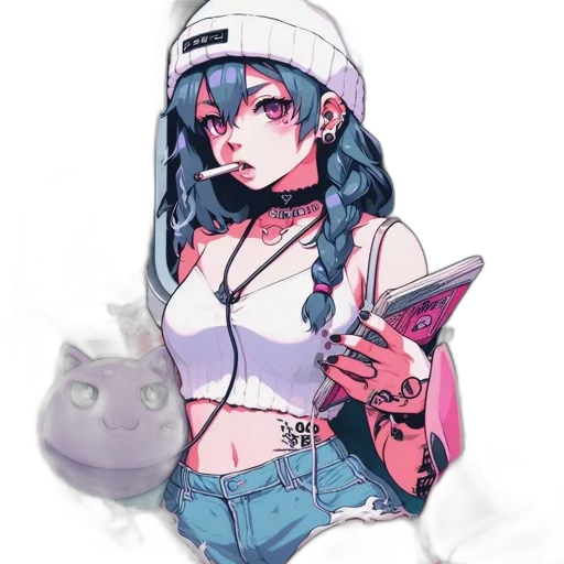 hat, staff, weapon, robot transparent PNG cut-out