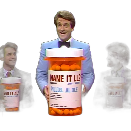 bottle, vaporwave, three, men transparent PNG cut-out