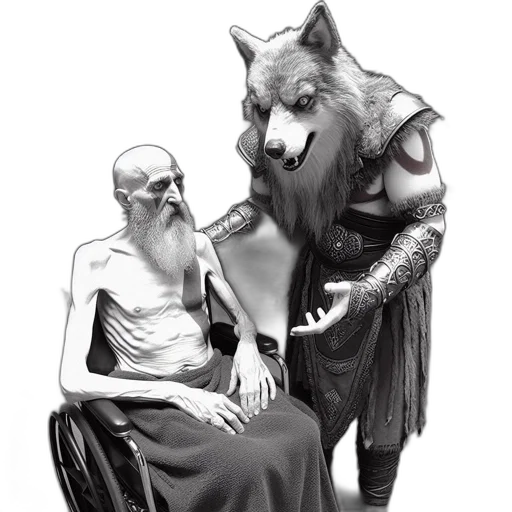 animal, creature, mask, concept art transparent PNG cut-out