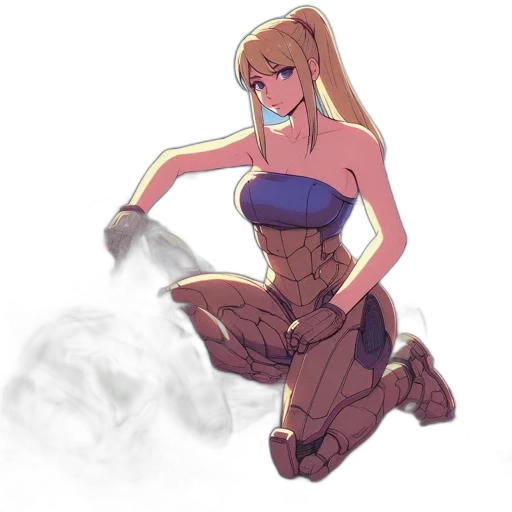 dress, robot, weapon, sword transparent PNG cut-out