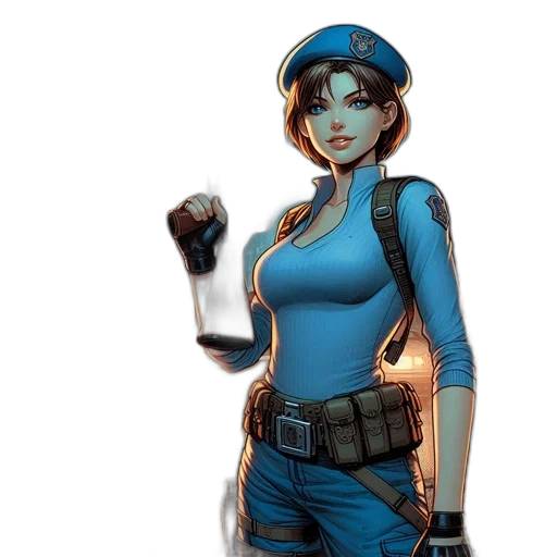 staff, comic book art, concept art, pixel art transparent PNG cut-out