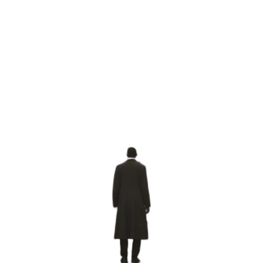 robot, jacket, staff, face transparent PNG cut-out