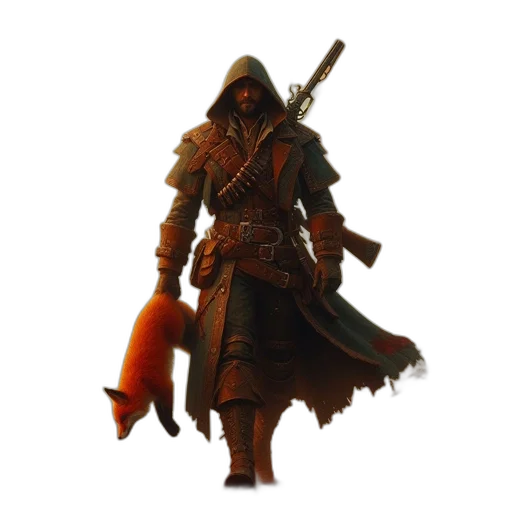 staff, sword, weapon, jacket transparent PNG cut-out