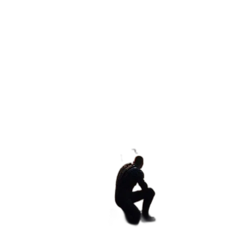 shoes, staff, creature, jacket transparent PNG cut-out