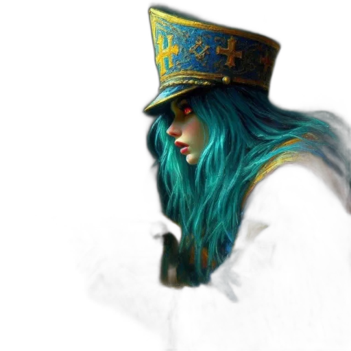 hat, staff, crown, mask transparent PNG cut-out