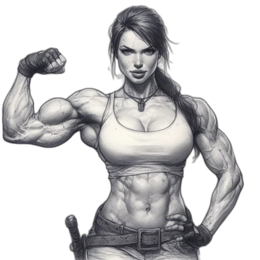 weapon, photorealistic, concept art, pencil sketch transparent PNG cut-out