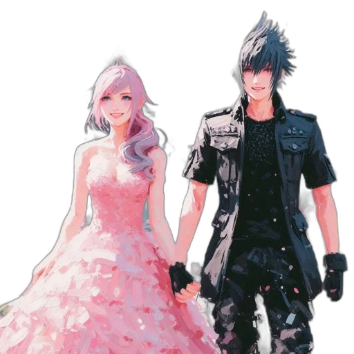 dress, concept art, watercolor, 3d render transparent PNG cut-out