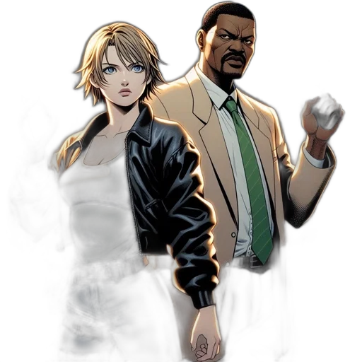 jacket, comic book art, concept art, cartoon transparent PNG cut-out
