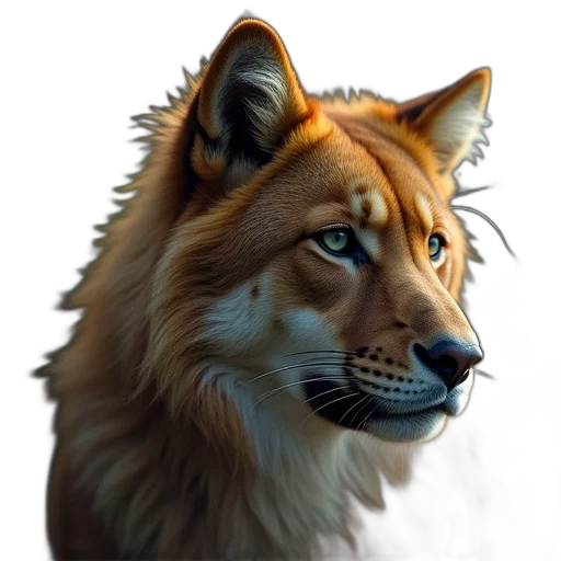 animal, crown, creature, face transparent PNG cut-out