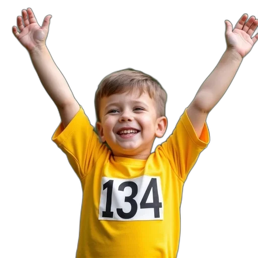 young, boy, short, hair transparent PNG cut-out