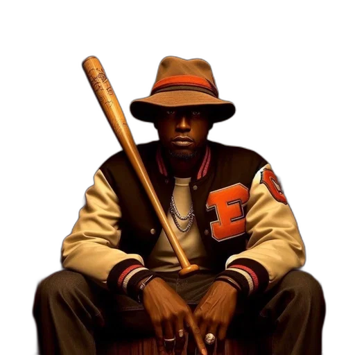 jacket, hat, staff, concept art transparent PNG cut-out