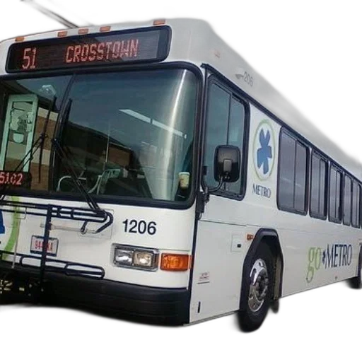3d render, photorealistic, white, bus transparent PNG cut-out