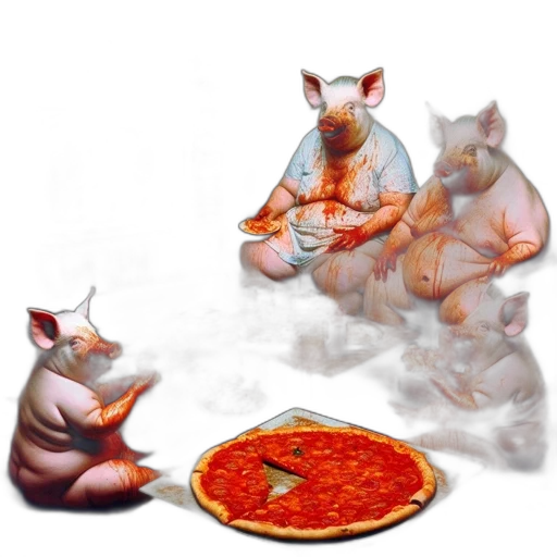 food, concept art, 3d render, fantasy art transparent PNG cut-out