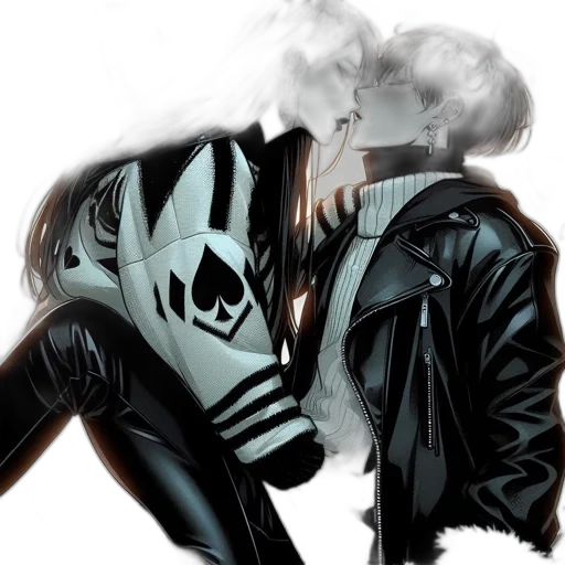 jacket, mask, comic book art, concept art transparent PNG cut-out