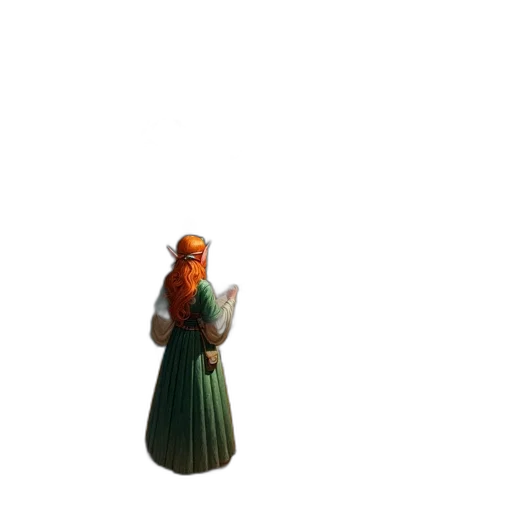 dress, staff, bottle, weapon transparent PNG cut-out
