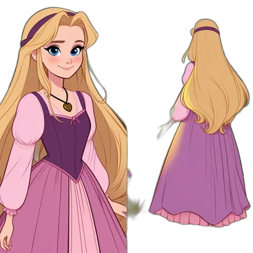 dress, crown, concept art, cartoon transparent PNG cut-out