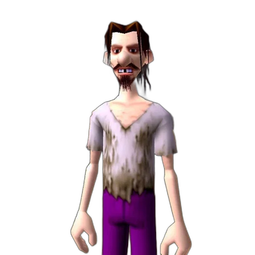 staff, hair, creature, mask transparent PNG cut-out