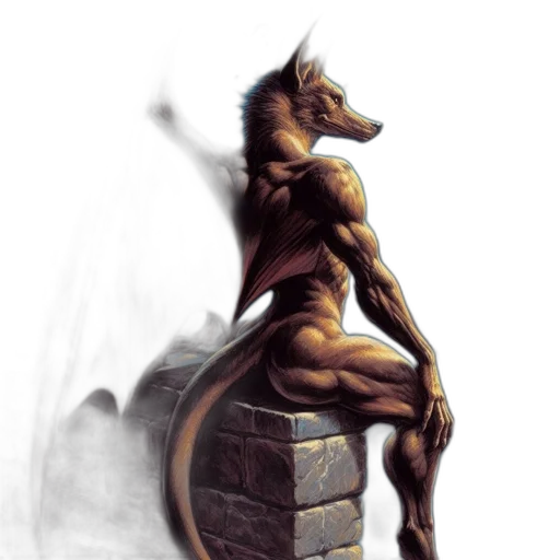 dragon, creature, furniture, animal transparent PNG cut-out