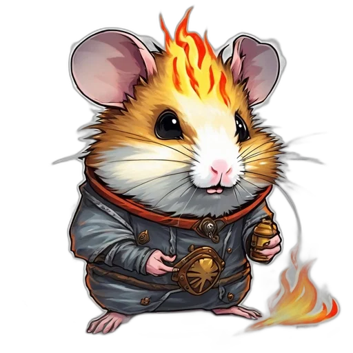 jacket, staff, concept art, fantasy art transparent PNG cut-out