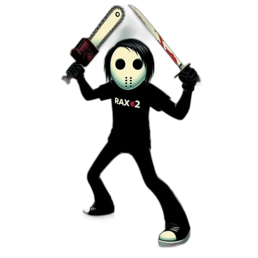 staff, mask, robot, weapon transparent PNG cut-out