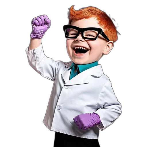 staff, cartoon, photorealistic, 3d render transparent PNG cut-out