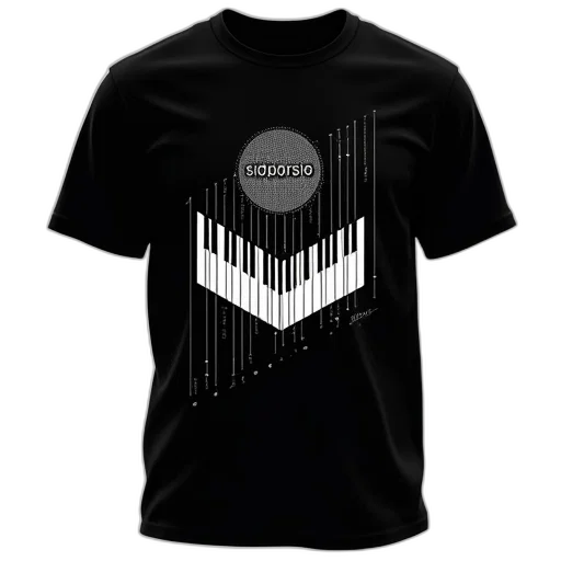 cyberpunk, monochrome, black, t-shirt transparent PNG cut-out