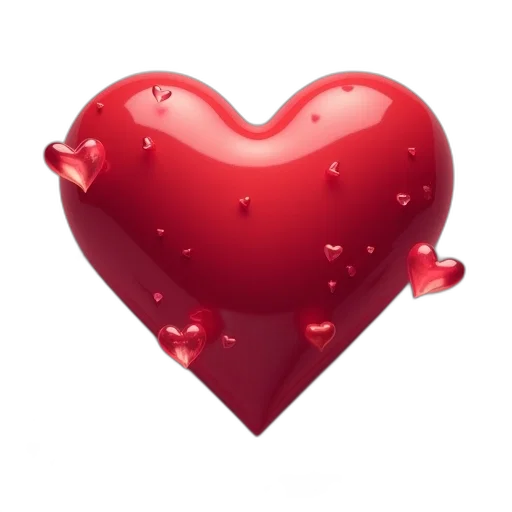 jewelry, 3d render, photorealistic, red transparent PNG cut-out