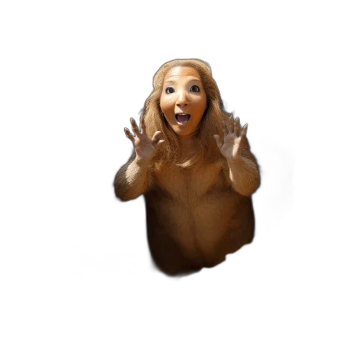 creature, animal, mask, face transparent PNG cut-out