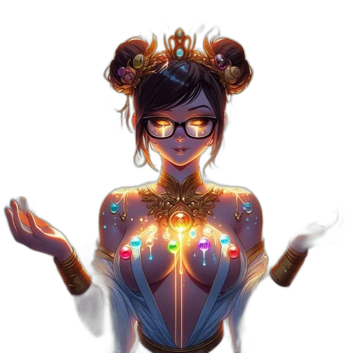 jewelry, crown, staff, dress transparent PNG cut-out
